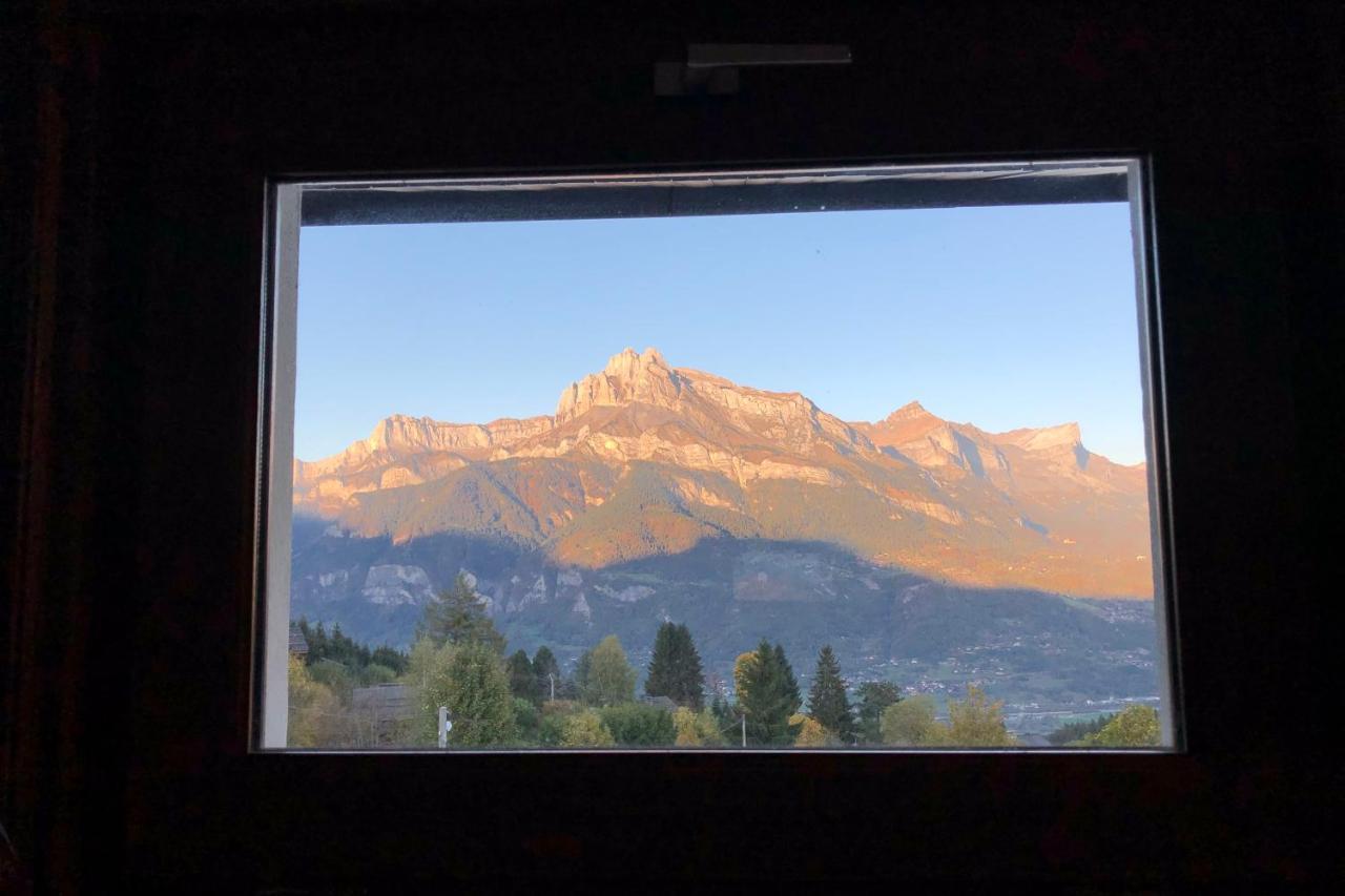 Apartament Large Apt 80M Superb View Mont-Blanc 6P Combloux Zewnętrze zdjęcie