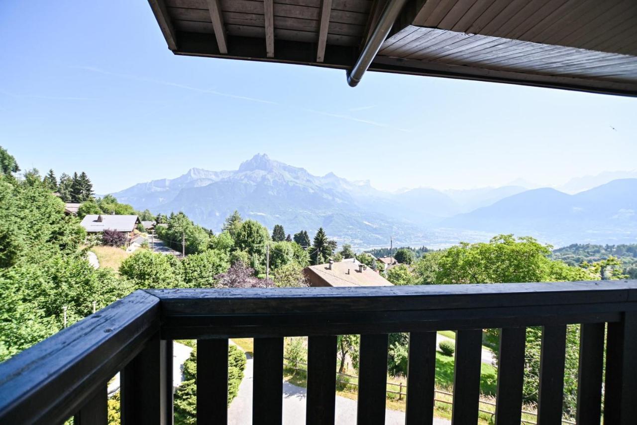 Apartament Large Apt 80M Superb View Mont-Blanc 6P Combloux Zewnętrze zdjęcie