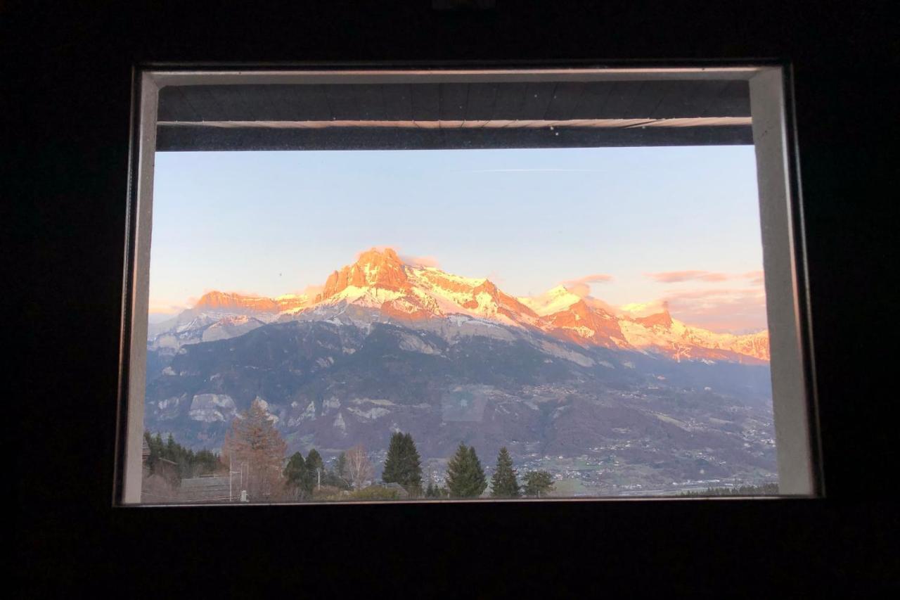 Apartament Large Apt 80M Superb View Mont-Blanc 6P Combloux Zewnętrze zdjęcie