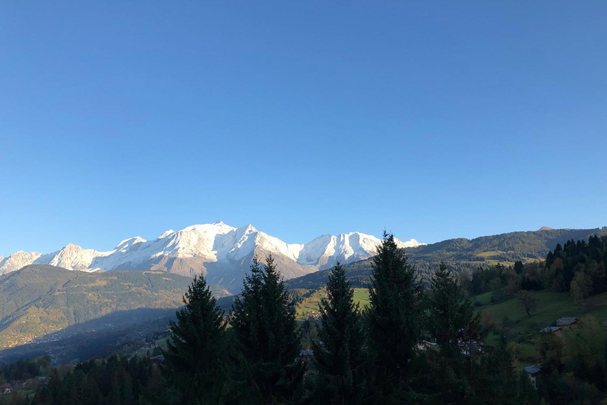 Apartament Large Apt 80M Superb View Mont-Blanc 6P Combloux Zewnętrze zdjęcie