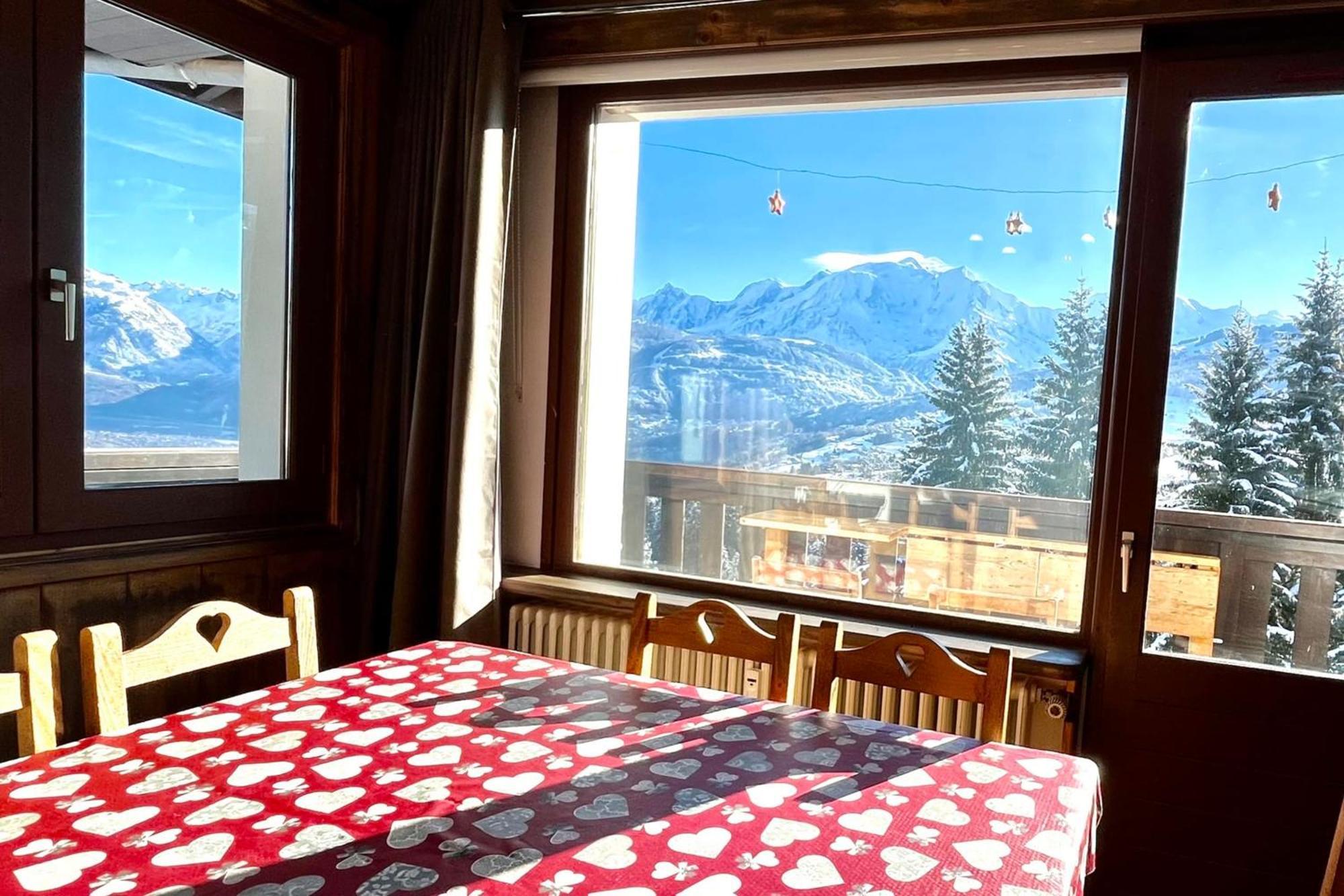 Apartament Large Apt 80M Superb View Mont-Blanc 6P Combloux Zewnętrze zdjęcie